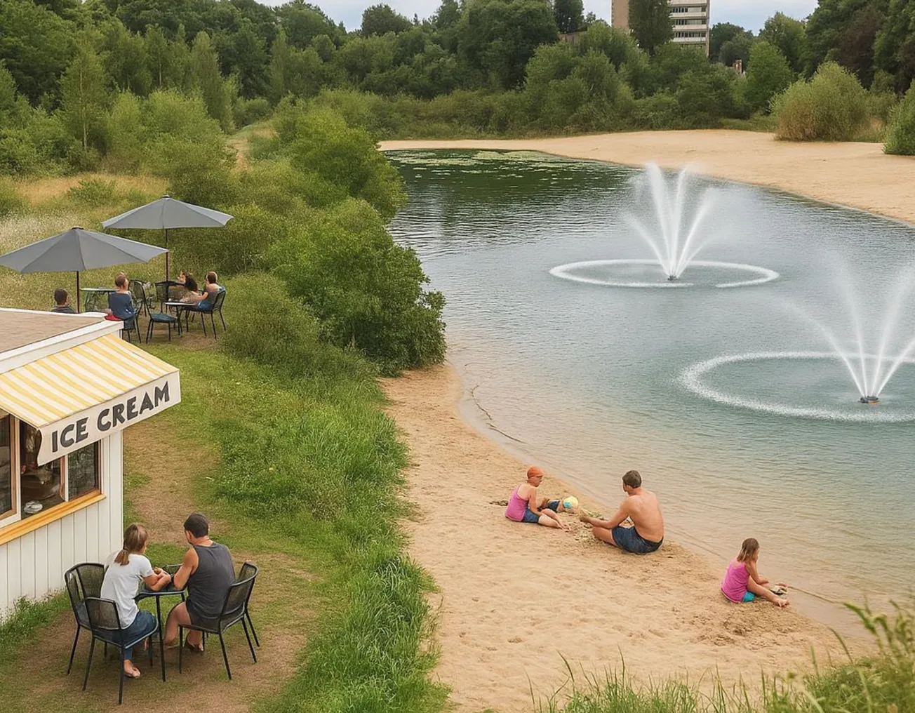 CDA en SPM: In Jo-Jo haven of ENCI bad a la 'Amsterdamse bos'